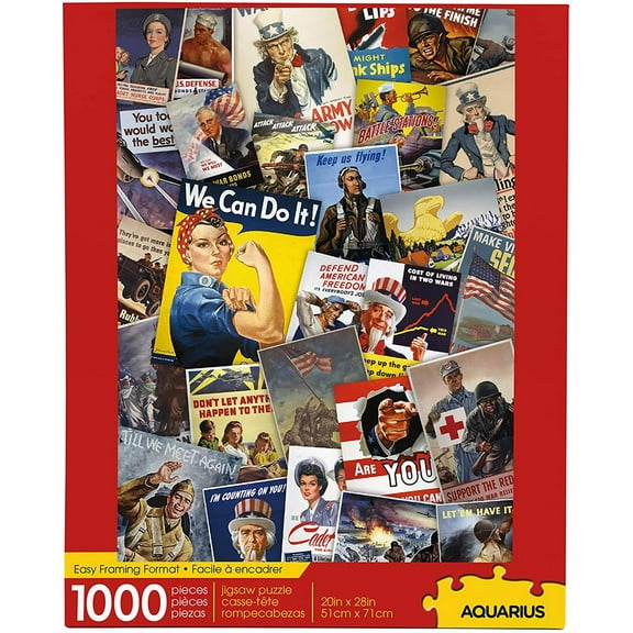 Smithsonian War Posters 1000 Piece Jigsaw Puzzle