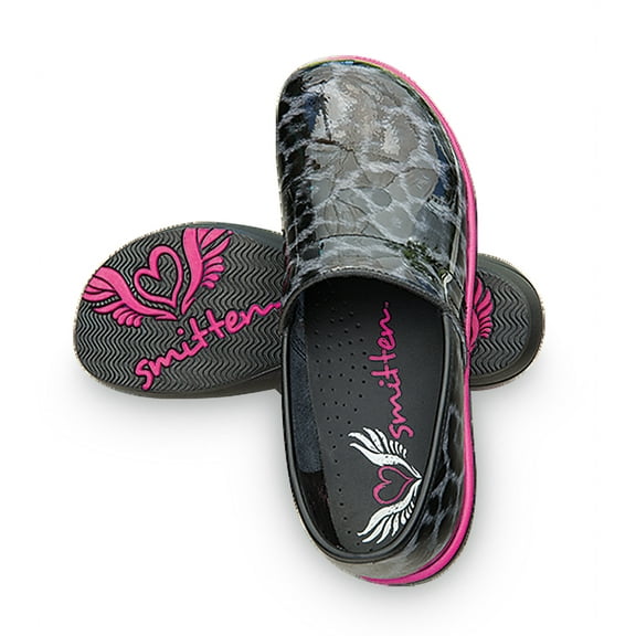 Smitten Lightweight Leather Nursing Clog for Women