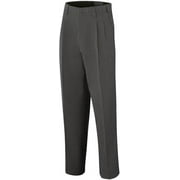 Smitty BBS374 Men's Pleated Base Umpire Pants with Expander Waist Band Charcoal Grey, 42