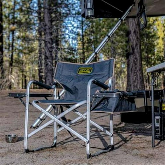 Smitty Bilt 2841 Camping Chair with Cooler & Table, Gray