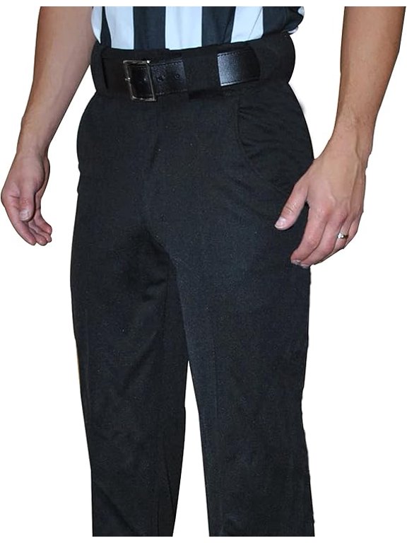 FBS179 4-way Stretch Poly/Spandex Lacrosse Referee Pants (36)