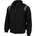 thumbnail image 1 of Smitty Major League Style All Weather Fleece Jacket (Black/White, Large), 1 of 1