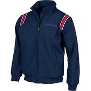 Smitty Major League Style All Weather Fleece Jacket Navy/Red, XX-Large