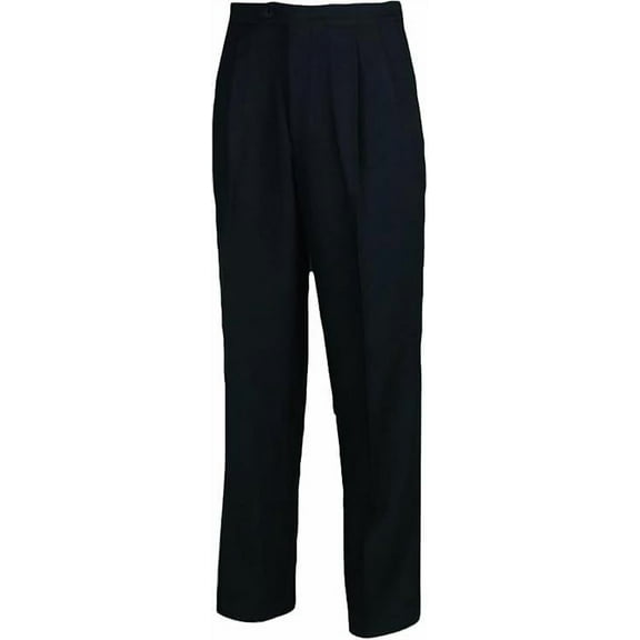 Smitty Men's Polyester Pleated Basketball Referee Pants - Slash Pockets - (42)