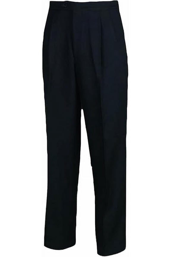 Men's Polyester Pleated Basketball Referee Pants - Slash Pockets - (50)