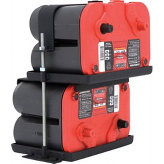 Smittybilt 2007-2011 Fits Jeep Wrangler JK Dual Battery Tray 2799