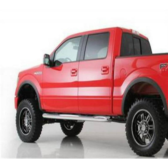 Smittybilt 2009-2014 Fits Ford F150 Super Crew Sure Steps 3" Side Bar Stainless Steel FN1990-S4S
