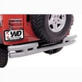 thumbnail image 1 of Smittybilt 3 Rear Tube Bumper with Hitch in Textured Black Finish (Black) - JB44-RHT", 1 of 2