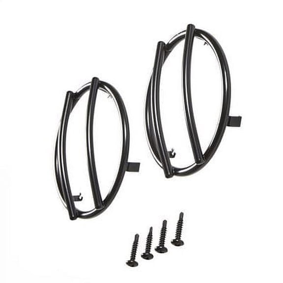 Smittybilt Euro Turn Signal Guards, Black - 5690