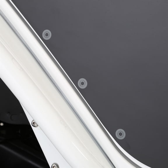 Smittybilt 76994-10 Magnetic Black Rear Fender Flare For Jeep Wrangler