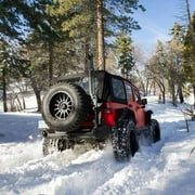 Smittybilt Protek Bowless Combo Top Kit with Tinted Windows - 9087135K