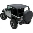 thumbnail image 1 of Smittybilt 94635 Extended Top Outback Extended Bikini Top - Black Diamond Fits select: 2015-2018 JEEP WRANGLER UNLIMITED, 2012-2014 JEEP WRANGLER, 1 of 7