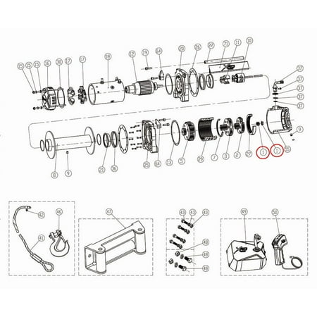Smittybilt 97495-01 Sun Gear Assembly