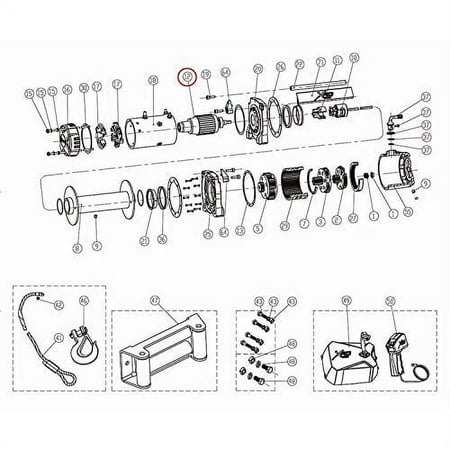Smittybilt 97495-12 Rotor Universal