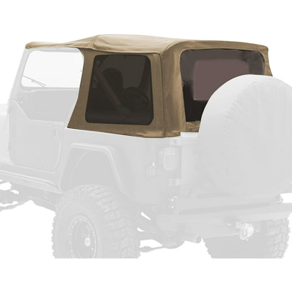 Smittybilt Replacement Soft Top with Tinted Windows (Spice) - 9870217