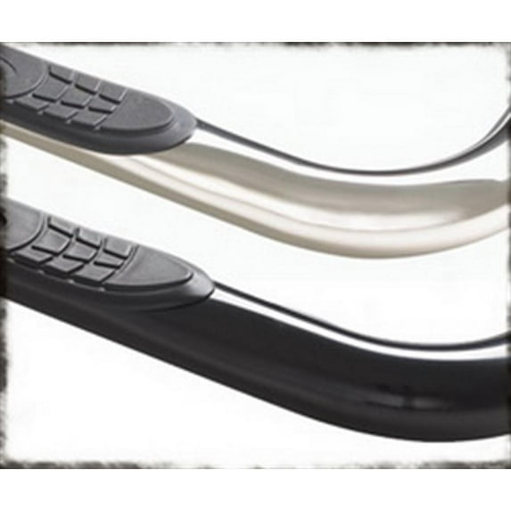 Smittybilt DN280-S4B Sure Steps - 3" Side Bar - Gloss Black Fits select: 2013-2018 RAM 2500, 2010-2012 DODGE RAM 2500