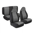 thumbnail image 1 of Smittybilt Neoprene Front and Rear Seat Cover Kit (Black/Gray) - 471322, 1 of 4