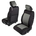 thumbnail image 1 of Smittybilt Neoprene Front and Rear Seat Cover Kit (Black/Gray) - 471822, 1 of 7