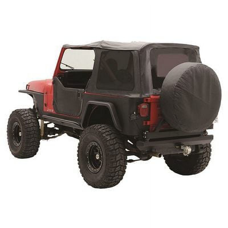 Smittybilt Replacement Soft Top with Tinted Windows and Upper Doorskins
