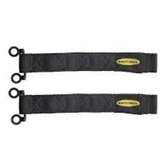Smittybilt SMB769401 Adjustable Black Door Strap - Pair