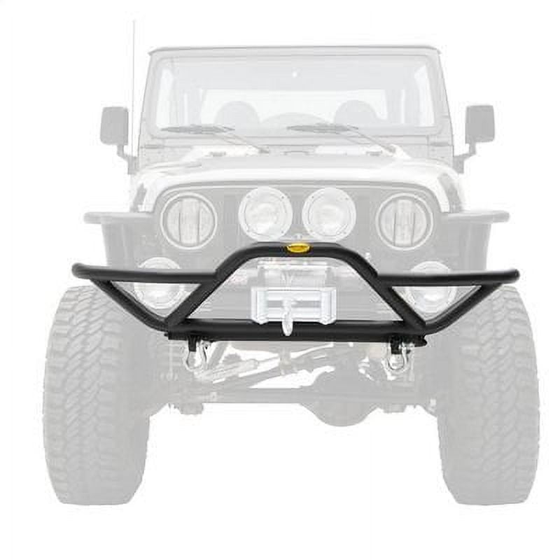 Smittybilt SRC Front Grille Guard Bumper with Dring Mounts (Black