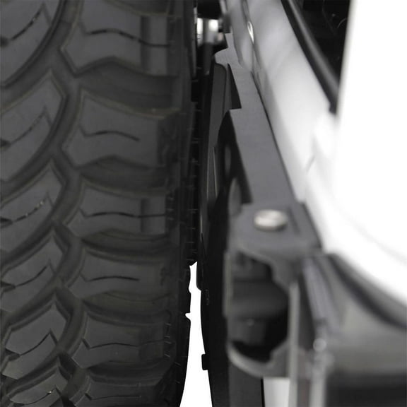 Smittybilt SRC Oversize Tire Carrier for Jeep Wrangler JK, Black