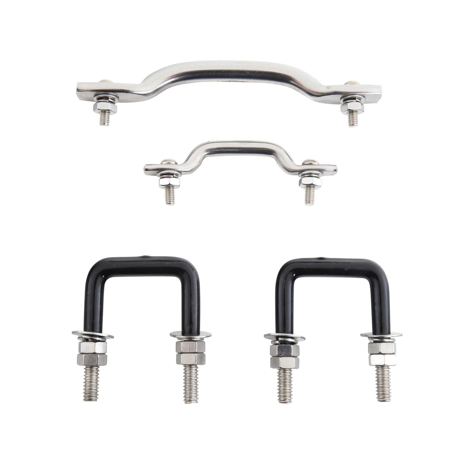 Smittybilt Windshield Tie Down Kit 5595 Wrangler YJ/CJ Stainless Steel