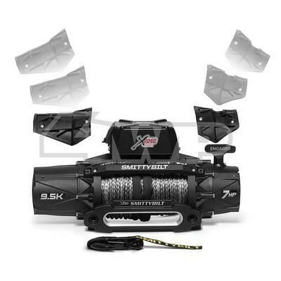 Smittybilt XRC GEN3 9.5K Comp Series Winch with Synthetic Cable - 98695