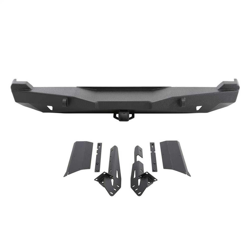 Smittybilt XRC Rear Bumper with Hitch (Black) - 76850