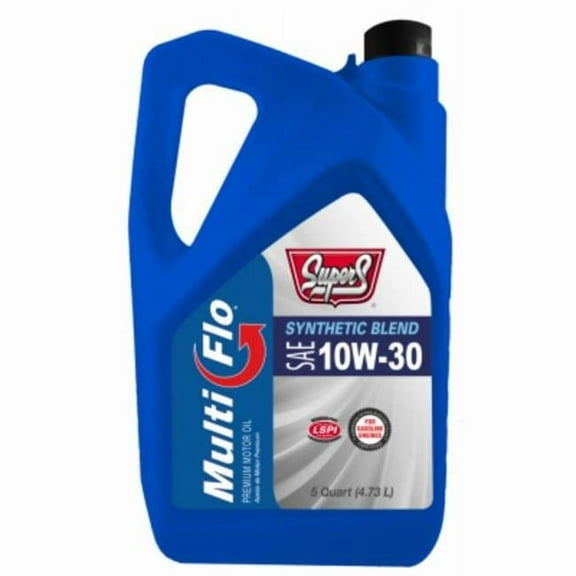 Smittys Supply 114887 5 qt. 10W-30 A Synthetic Blend Motor Oil