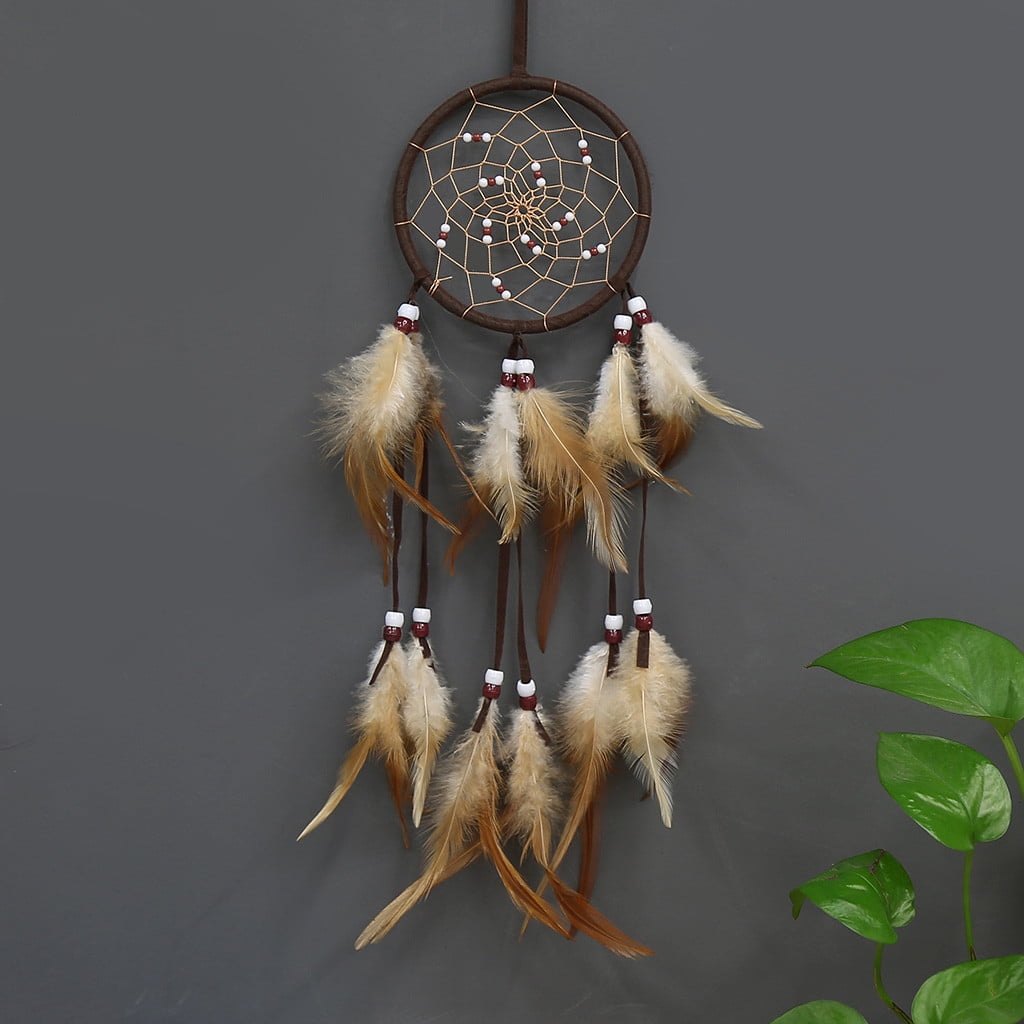 Smke Macrame Dream Catcher Wall Decor For Living Room, Bedroom,Yoga ...