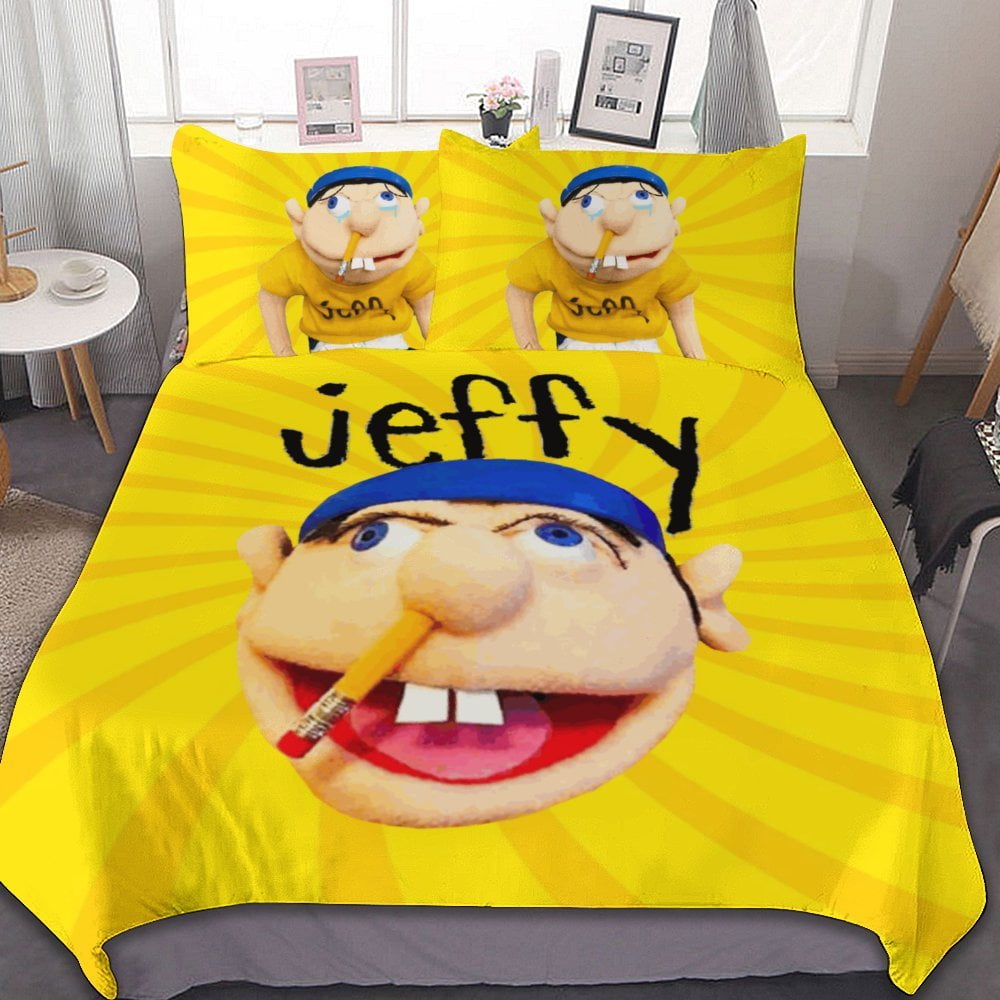 Sml Jeffy Sml Jeffy Sml Jeffy 3Piece Bedding Set Warm And Comfortable