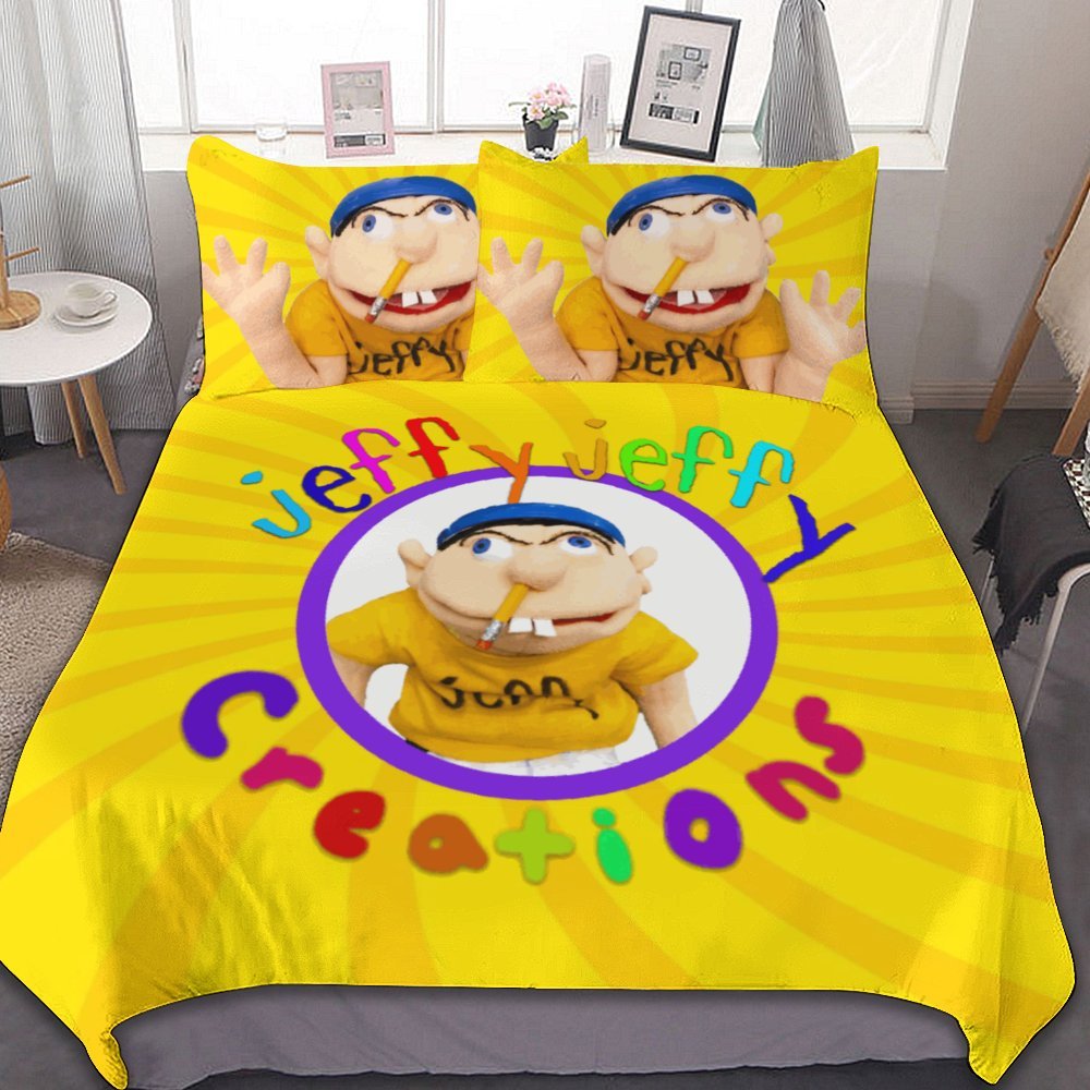 Sml Jeffy Sml Jeffy Sml Jeffy 3Piece Bedding Set Warm And Comfortable