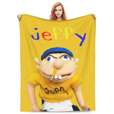 Sml Jeffy Blanket Lightweight Throw Blanket Flannel Fleece Microfiber Plush Bed Blanket Super Soft Blanket For All Season 3d Print Design 40"X30"