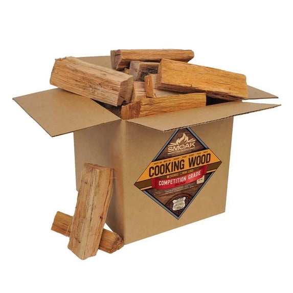 Smoak Firewood 25-30 Pound Red Oak Kiln Dried Cooking Grade Wood Mini Logs