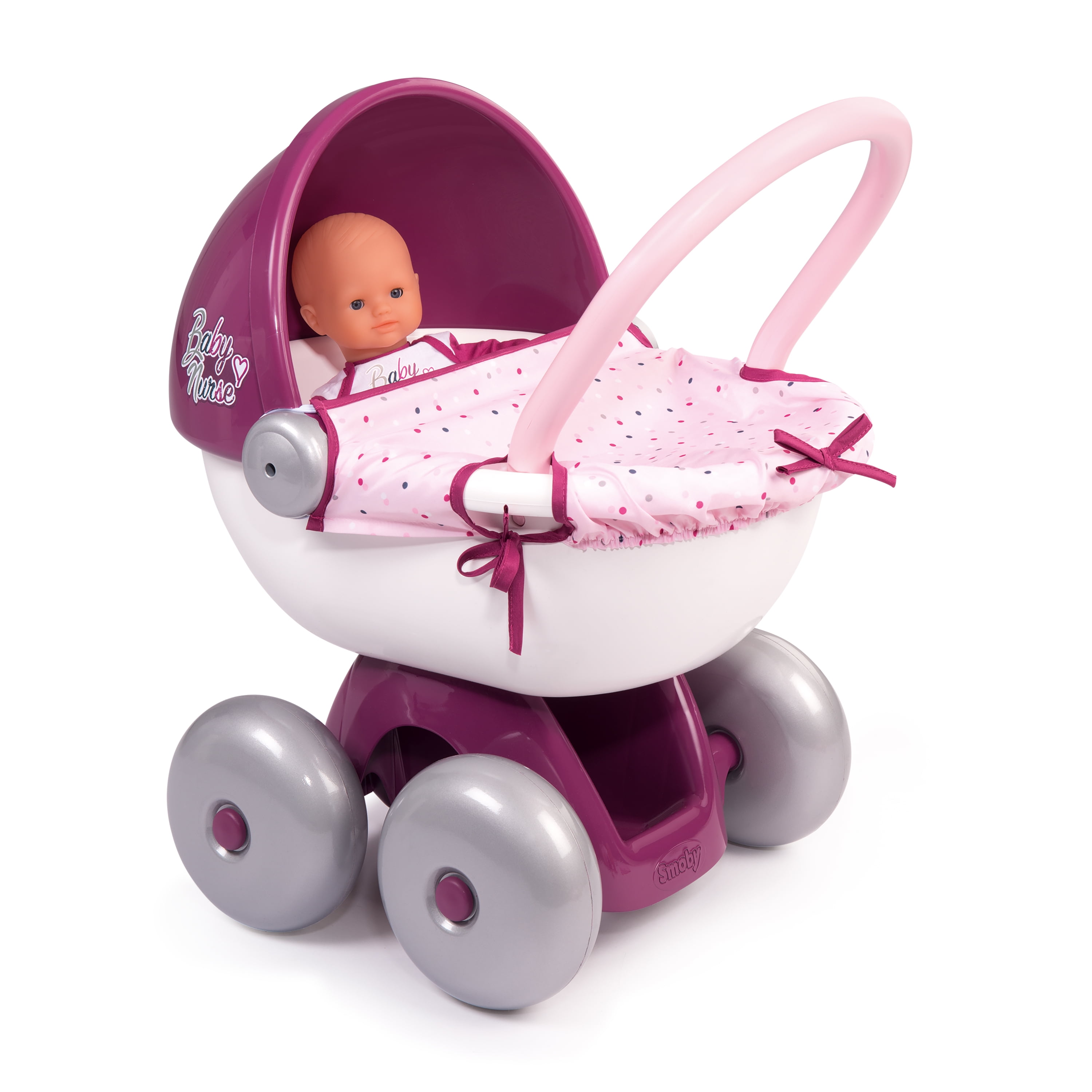 Smoby Baby Nurse Puppenwiege mit Mobile 