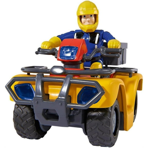 Sam Il Pompiere: Simba Toys - Quad Mercury Con Personaggio Sam
