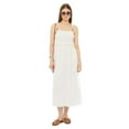 thumbnail image 1 of Smocked Spaghetti-Strap Midi Dress, 1 of 5