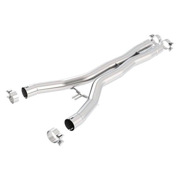 Smog Legal Cut & Clamp X-Pipes Fit for 2014-2015 Corvette C7
