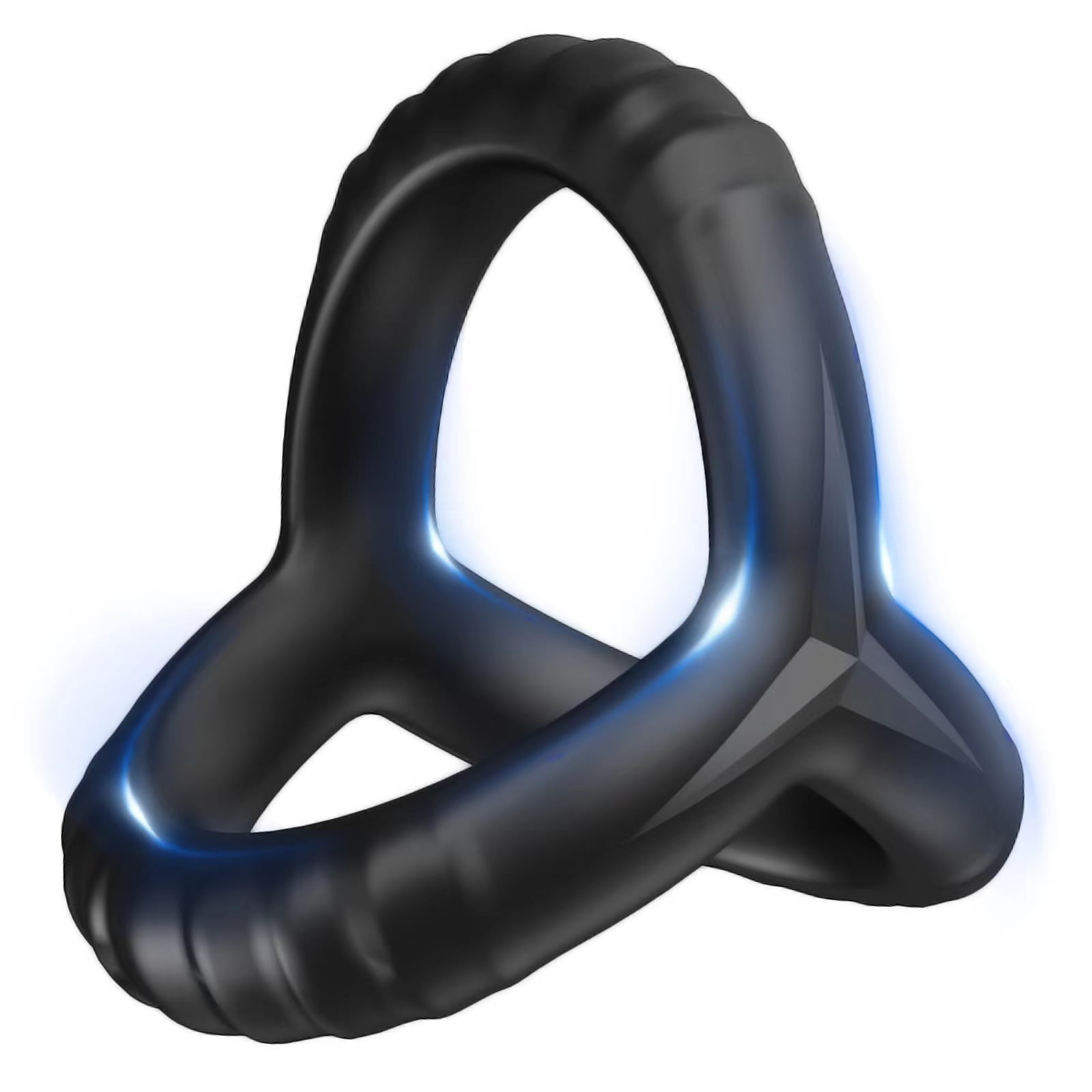 Smoive Silicone Ring for Men Erection Support Pleasure Enhance, 3 in 1