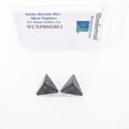 thumbnail image 1 of Smoke Borealis Dice with Silver Numbers D4 Aprox 16mm (5/8in) Pack of 2 Wondertrail, 1 of 1
