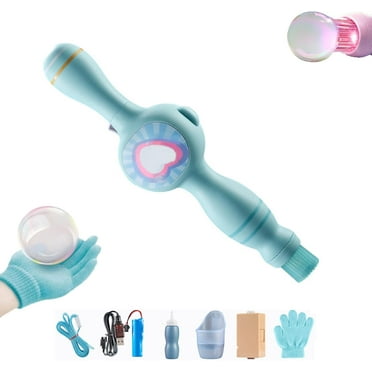 Smoke Bubble Machine ,Elastic Bubble Fog Wand,Colorful Smoke Bubble Machine,Handheld Interactive Smoke Bubble Machines, Party-Specific Elastic Bubble Machine, Suitable for Parties, Weddings