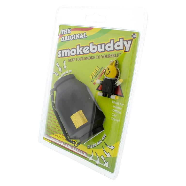 Smoke Buddy Original Personal Air Purifier Cleaner Filter Removes Odor -  Black