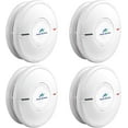 thumbnail image 1 of Smoke and Carbon Monoxide Detector Combo - CO & Smoke Alarm System with Hush Function, Self-Test Button, 10-Year Built-in Battery - Easy to Install, for Home & Office, 1 of 6