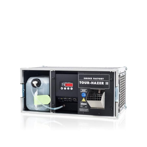 Smoke Factory SF-0066 Tour Hazer II SF Black | 1500W Hazer w/ Flight Case (120V)