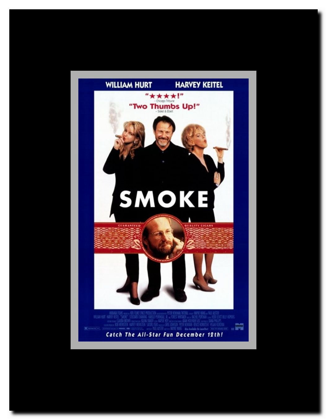 Smoke Framed Movie Poster