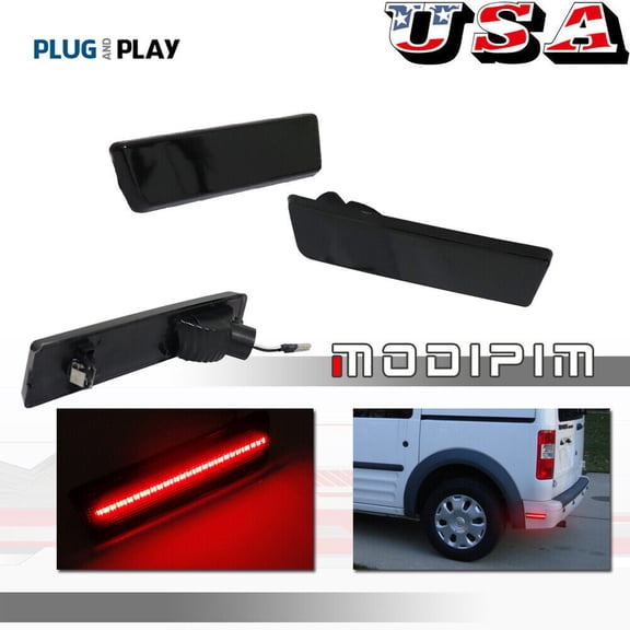 [Plug and play] Smoked rear marker light suitable for Ford 10-13 Transit Connect-