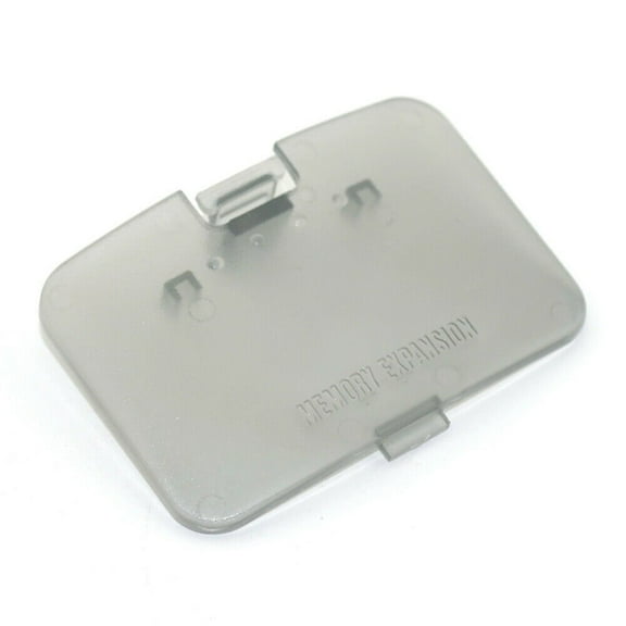 Smoke Gray Nintendo 64 Jumper Lid N64 Pack Memory Expansion Cover Replacement
