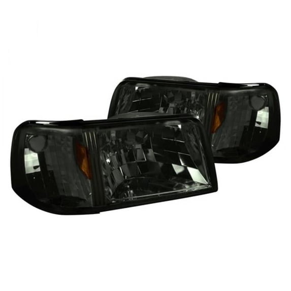 Smoke Headlight for 1993-1997 Ford Ranger