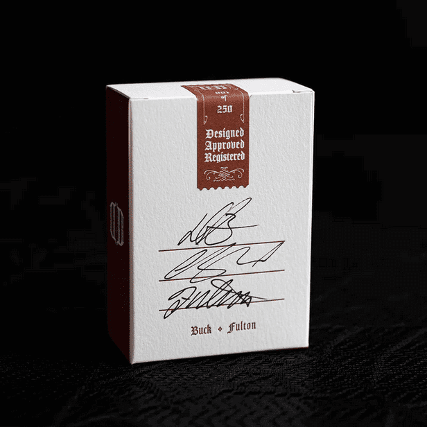 Smoke & Mirrors Anniversary Rouge Edition Playing Card Twin Pack